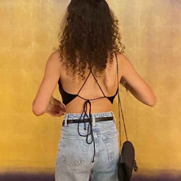 Zara silk backless top - Picture 3 of 5